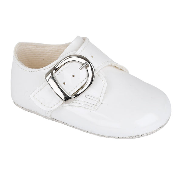 Baby Boys Soft Soled Baypod Buckle Shoes