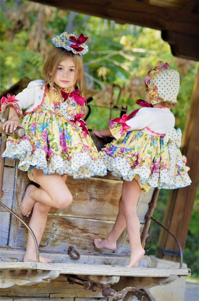 Ela Confeccion SS22 Zenda Puffball Dress - MADE TO ORDER