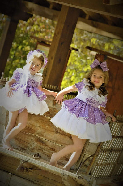 Ela Confeccion SS22 Lilac Bella Puffball Dress - MADE TO ORDER