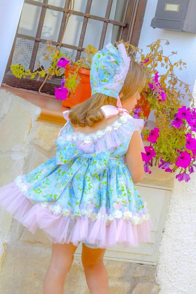 Ela Confeccion SS22 Chloe Puffball Dress - MADE TO ORDER