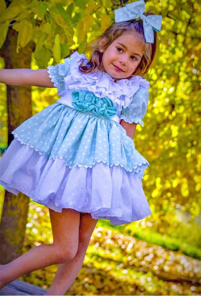 Spanish Dress Baby Girl Puffball Dress Ela Confeccion Spanish