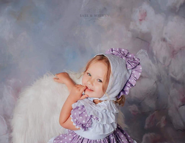 Ela Confeccion SS22 Lilac Bella Puffball Dress - MADE TO ORDER