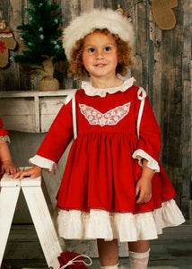 Sonata Spanish Girls Red Amelie Dress - MADE TO ORDER