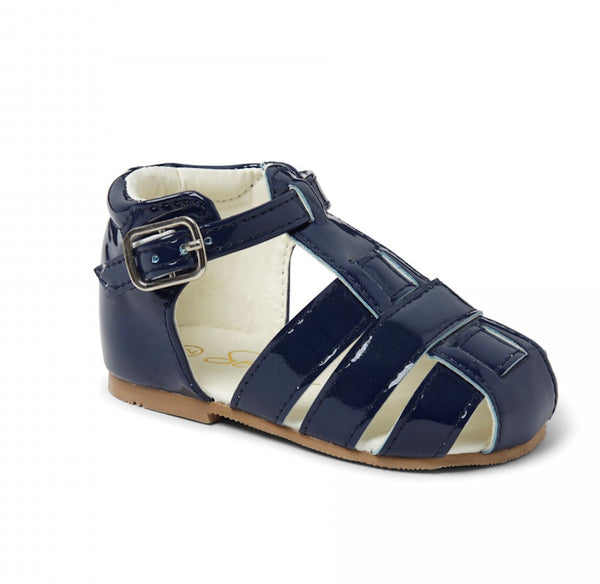 Traditional Boys Patent Ralph Sandals - 3 colours