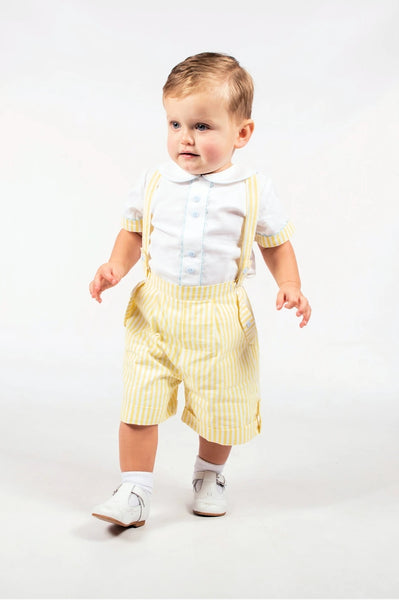 Beau Kid Baby Boys Dungarees. My Fair Baby Boutique.
