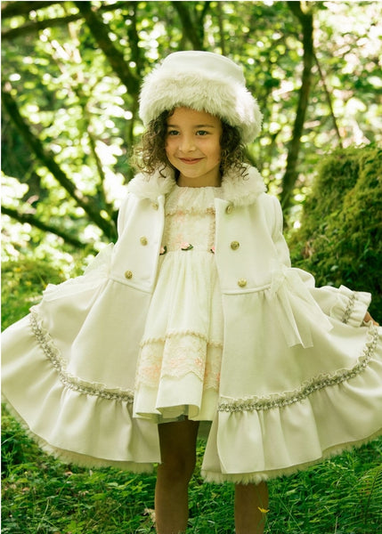 Sonata AW21 Alizee Cream Puffball Dress - MADE TO ORDER