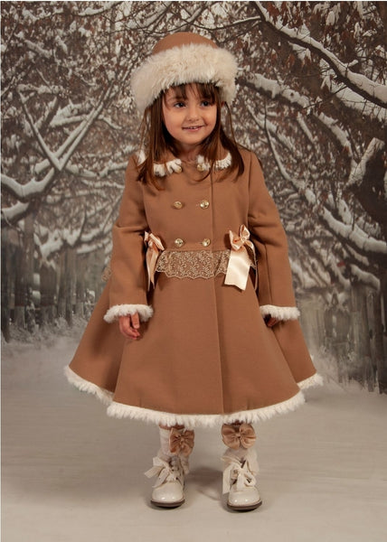Sonata AW21 Tan Clementine Winter Coat - MADE TO ORDER