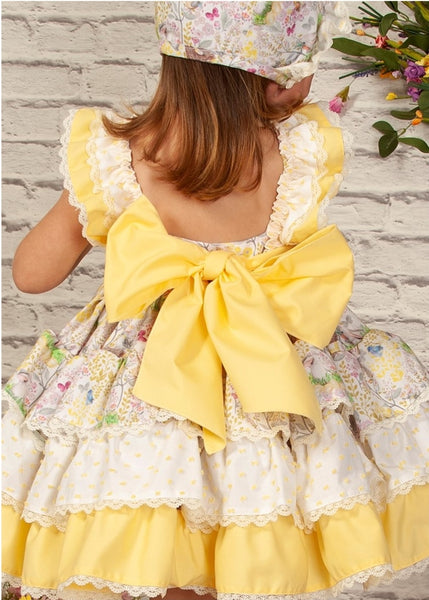 Sonata SS22 Spanish Girls Puffball Easter Dress VE2205 - MADE TO ORDER