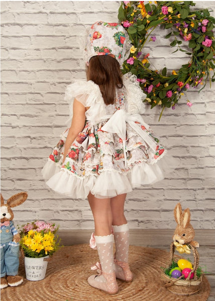 Sonata SS22 Spanish Girls Easter Puffball Dress VE2206 - MADE TO ORDER