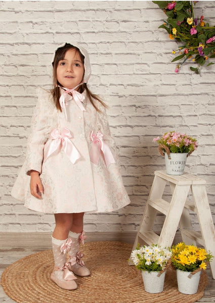 Sonata SS22 Spanish Pink Floral Summer Coat - MADE TO ORDER