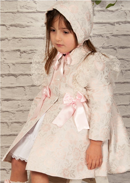 Sonata SS22 Spanish Pink Floral Summer Coat - MADE TO ORDER