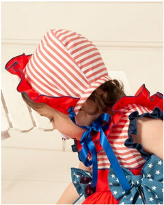 Sonata SS22 Spanish Girls 4th Of July Bonnet - MADE TO ORDER