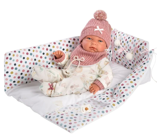 Spanish 40cm Llorens Nica Baby Girl Doll 73888 - 2 IN STOCK NOW