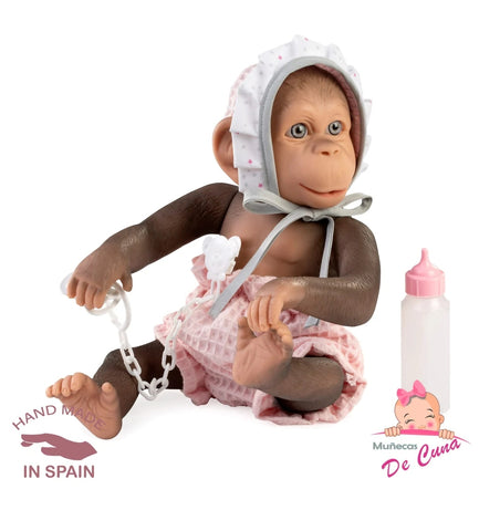 Spanish 32cm Baby Lola Reborn Monkey Doll 020203 - IN STOCK NOW