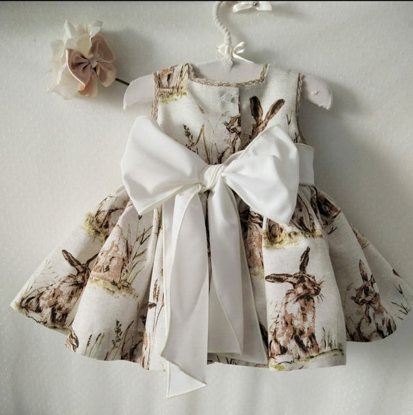 Sonata Spanish Girls Bunny Puffball Dress - 18,24m