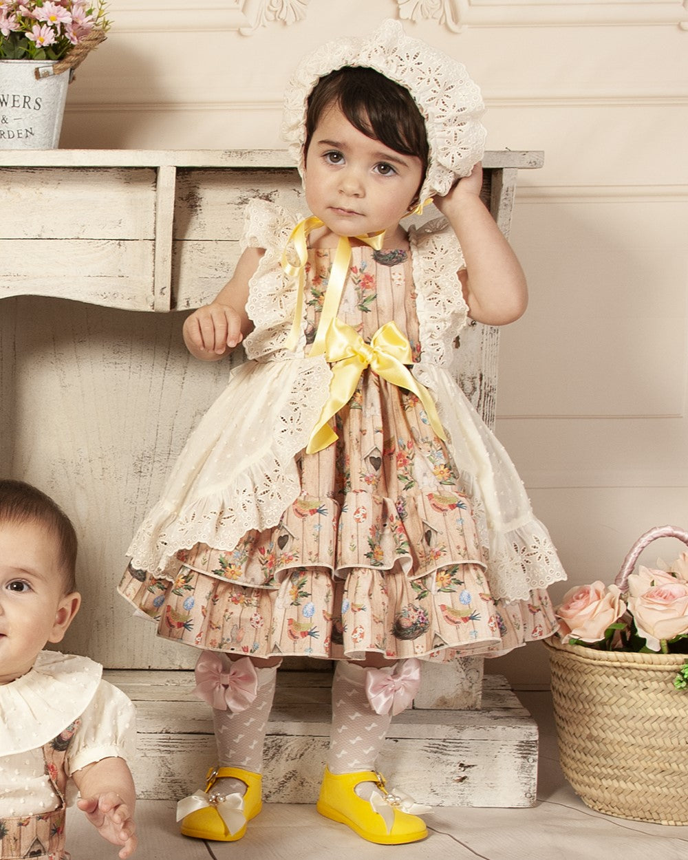 Sonata SS23 Spanish Girls Easter Bunny Dress VE2305 - MADE TO ORDER