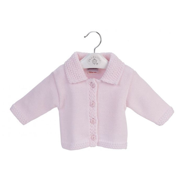 Dandelion Knitted Baby Collared Cardigans - NON RETURNABLE