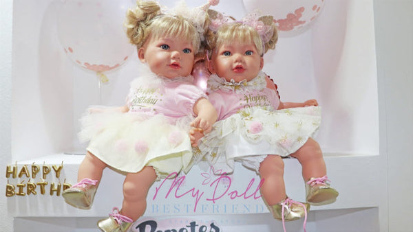 Spanish Marina & Pau 45cm Boxed Birthday Doll - 1 IN STOCK NOW